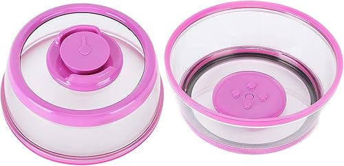 Miniatura 7 de Cubierta de sellador de alimentos al vacío, tipo de prensa, sellador de alimentos hermético al vacío, recipiente de placa, tapa de plato, cúpula