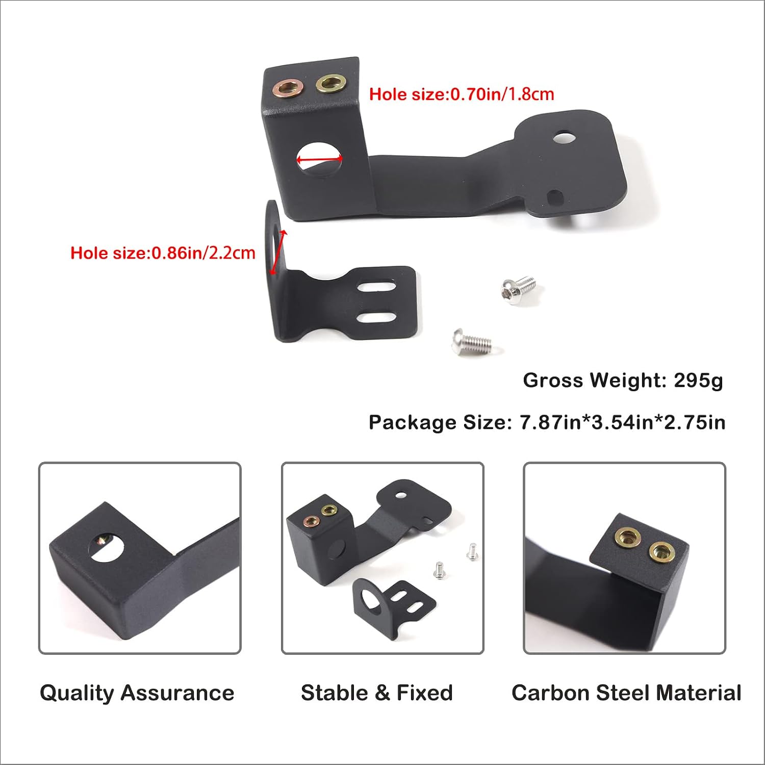 Aunginsy Car Tailgate Antenna Bracket Compatible with Ford Maverick 2022 2023 2024 2025 Pickup Left Side Tailgate Antenna Mount Holder Rear Trunk Door Detale Holder Metal Base Exterior Accessories