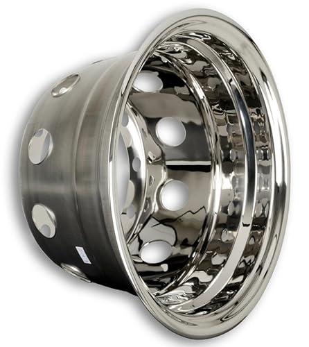 Hansen Styling Parts Revestimiento de llantas de 22,5 pulgadas, universal, apto para llantas de acero de 9 x 22,5 pulgadas
