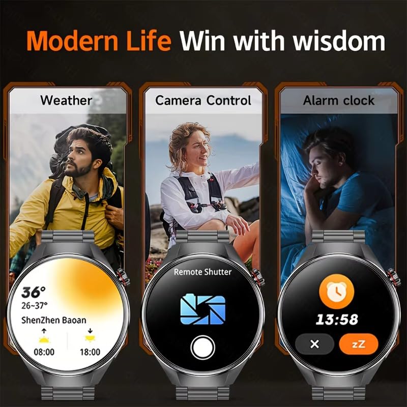 Smartwatch G5 Plus con brújula e IP68 para rutas de senderismo y montaña 5