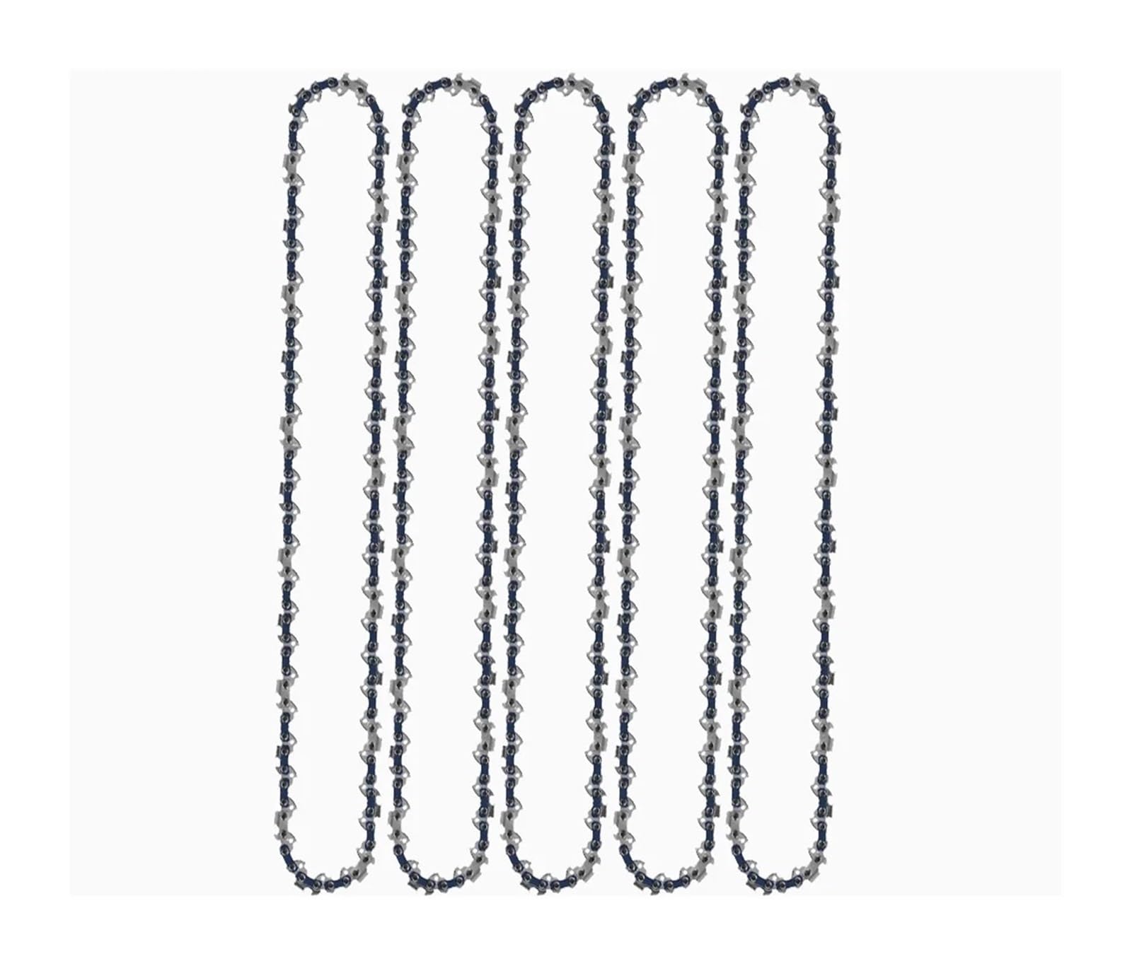 dfEDRd Chainsaw Chains, 14 Inch 3/8 LP Chain 50 Drive Links 0.050 Gauge Mini Electric Saw(5pcs 14 inch Chain)