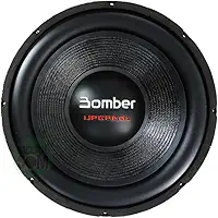 Bomber Upgrade Subwoofer 12 Polegadas, 500W RMS, Bobina Dupla 4+4 Ohms