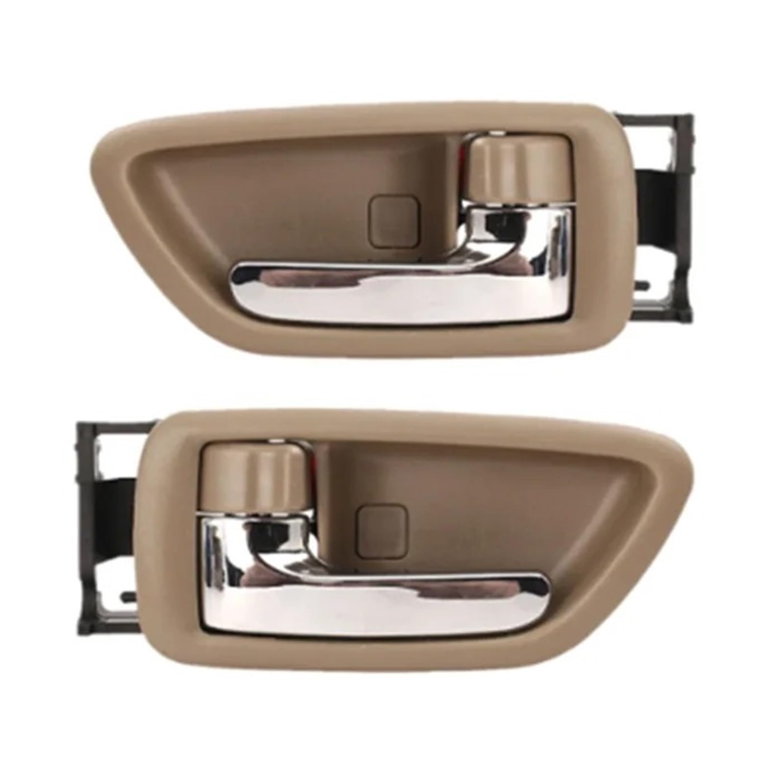 Ecbugat Beige Lh And Rh Door Handles Interior For Toyota For Avalon 2000-2004 Chrome Interior 69205-Ac010-E1 Car Door Handle