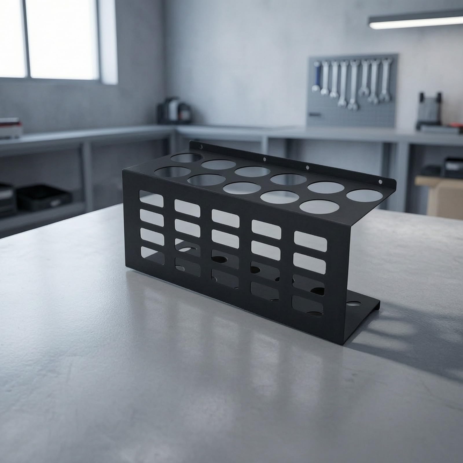 kowaku di Silicone con Design Aperto Mensola di Mastice Compatto Rack oggetti per Meccanici, Operai Edili, Officina, Garage
