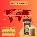 Toffee Coffee Roasters Instant Coffee 50 gm Each - Pack of 2, Ethiopia & Brazil Instant Coffee | As Seen On Shark Tank | Arabica Coffee Powder | Ready in Seconds | Microground Technology gallery image
