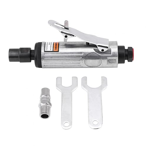 Air Die Grinder, 1/4" Pneumatic Rotary Mini Straight Grinding Tool