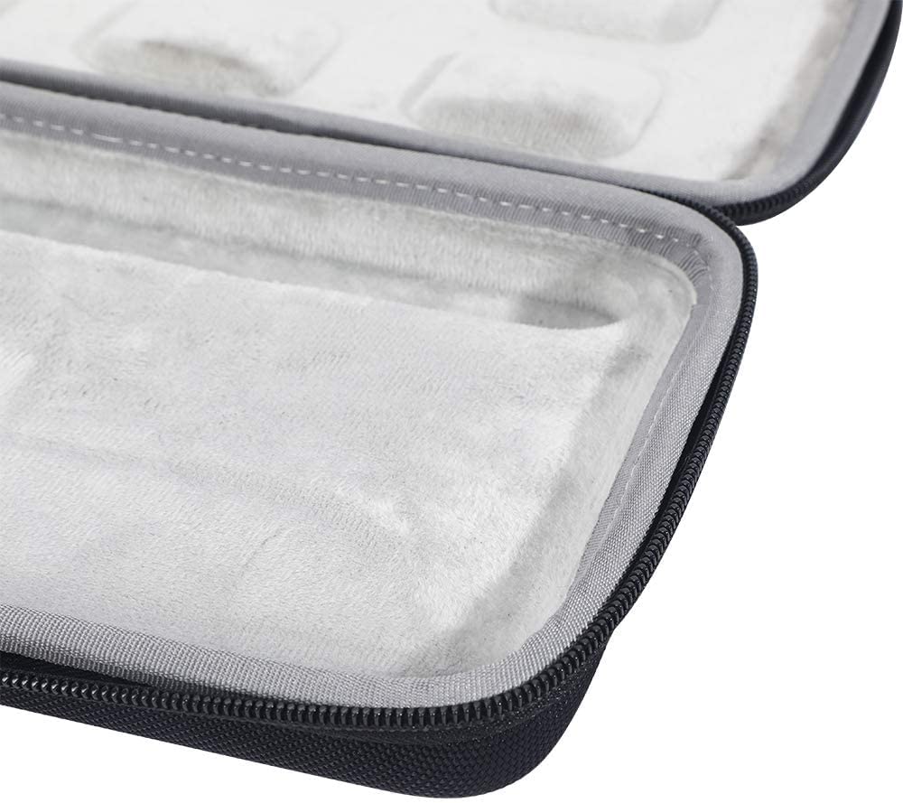 VOLOHAS Custodia Rigida Da Viaggio Per Tastiera Logitech MX Keys - Protezione EVA, Impermeabile, Con Impugnatura, 46x16x4,5 Cm