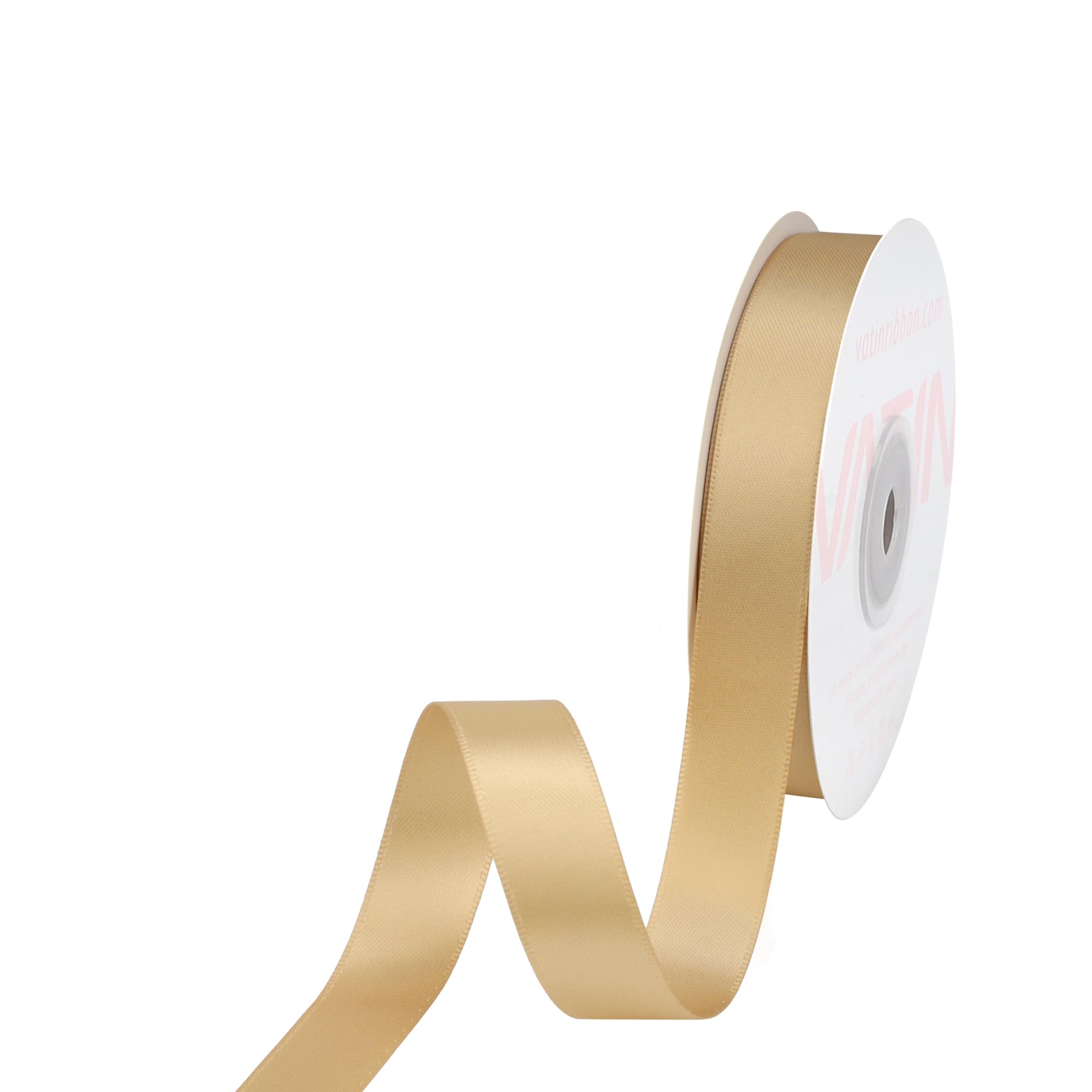 VATIN 100mm Wide Double Faced Polyester Deep Navy Blue Satin Ribbon- 4.5 Metre/Spool, Perfect for Chair Sash, Making Bow, Sewing and Wedding Bouquet — view 250