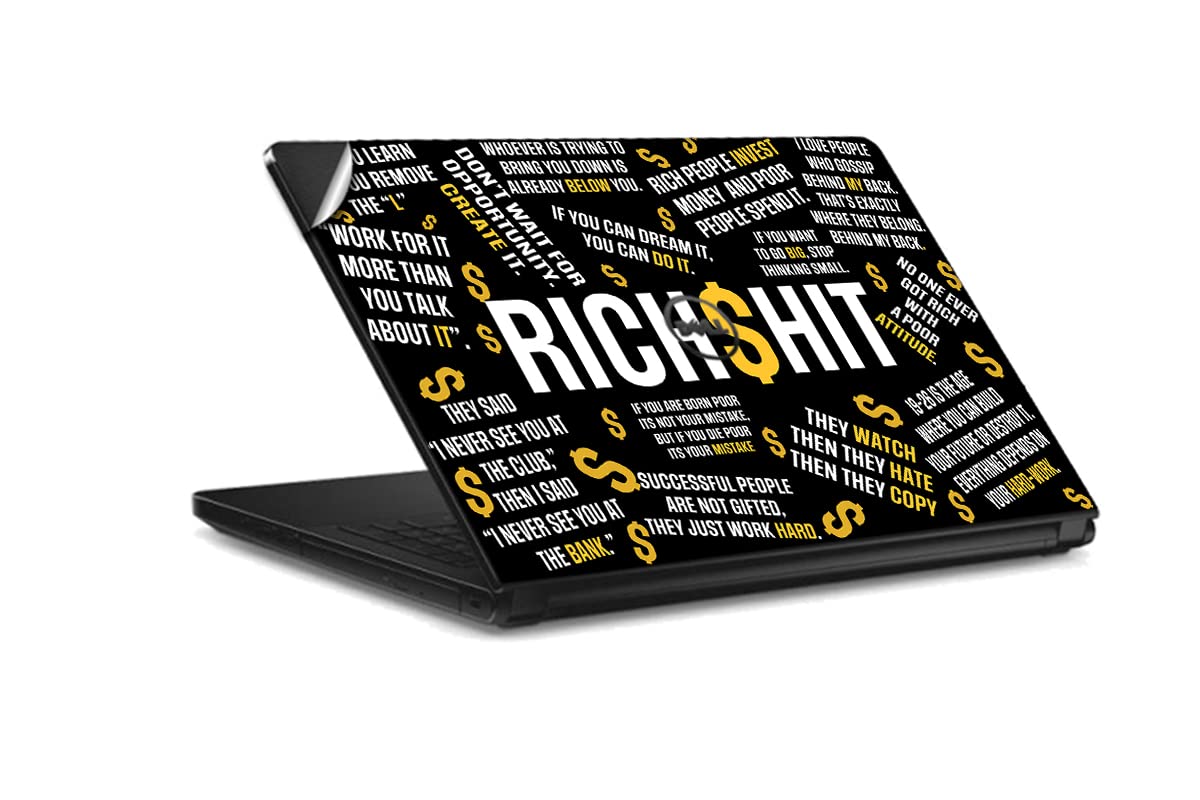 GADGETS WRAP Printed Vinyl Top Only Skin Sticker Decal for Dell Vostro 14-(3468) - Richshit