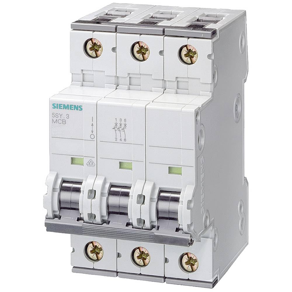 Siemens - Interruptor automático 70 accesoriable 10ka curva-c 3 polos 20a