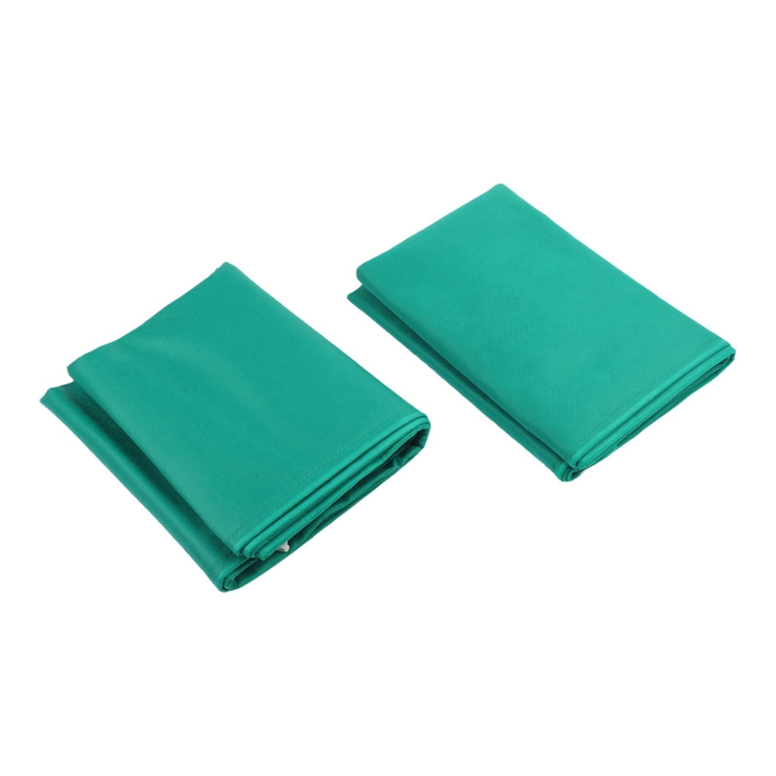 Copertura per piante in tessuto non tessuto verde rettangolare protezione invernale per giardino, patio, balcone, tessuto traspirante, confezione da 2