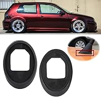 Vista 5 de Sello de junta de antena de techo de coche, 2 piezas de antena de techo Junta aérea de goma Junta aérea Accesorios de coche