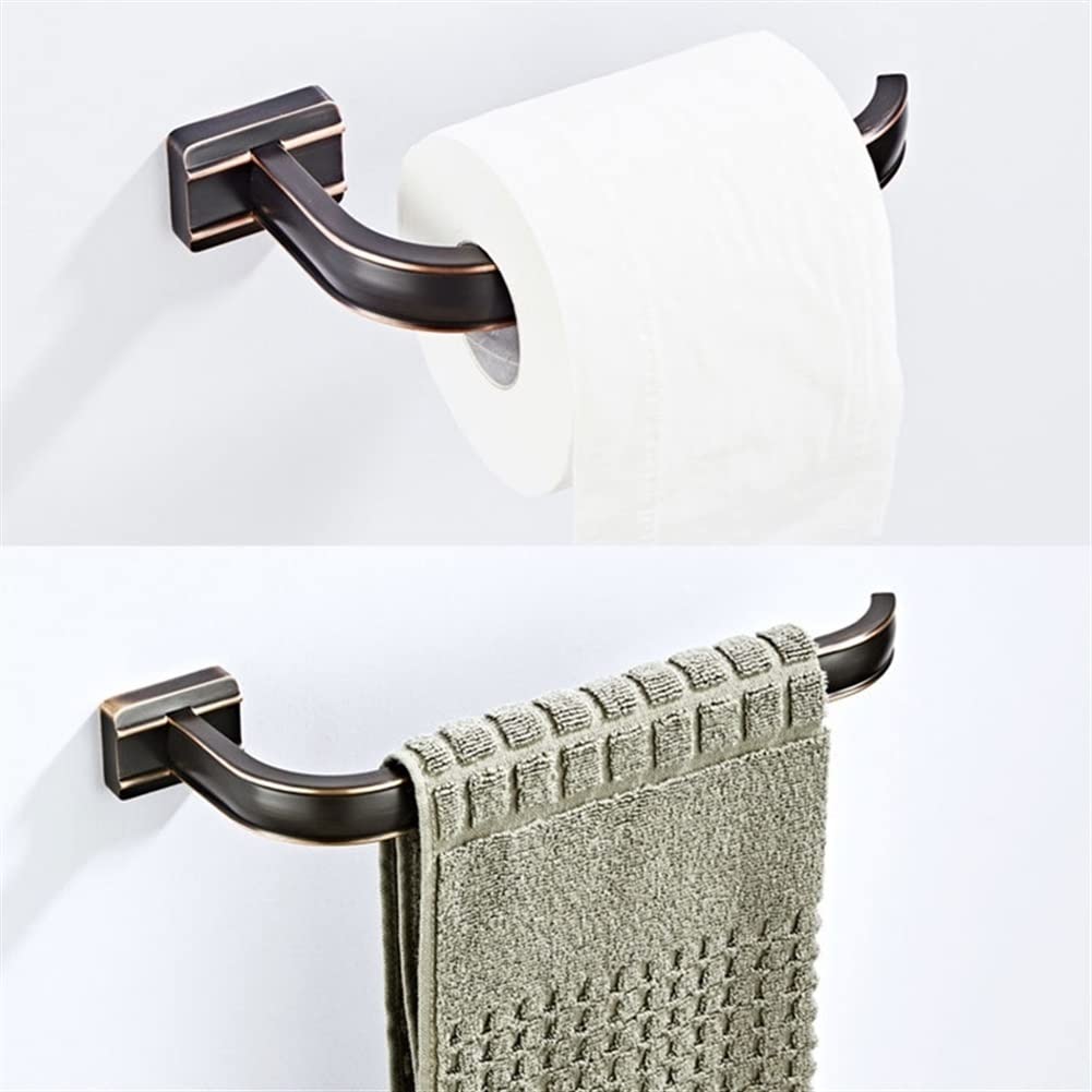 Accessoires de salle de bain étagère à serviettes double pour fixation murale