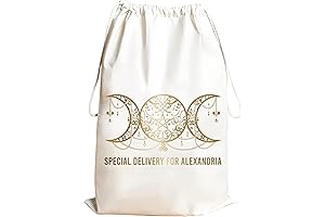 Moonlit Magic: Witchy Christmas Stocking Personalized for Enchanting Festive Festivities