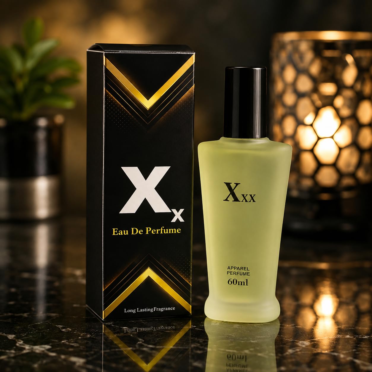 Xxx Eau De Parfum 60ML | Long Lasting Luxury Perfume for Men | Premium Fragrance Spray with Fresh Woody Musky Notes | Daily Wear, Office, Party & Special Occasion Perfume-image-36