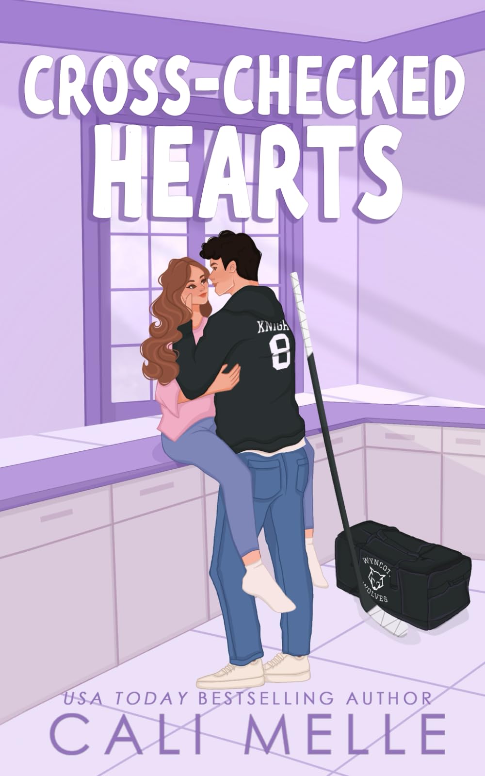 Cross Checked Hearts: A Brother's Best friend Hockey Romance (Wyncote Wolves)