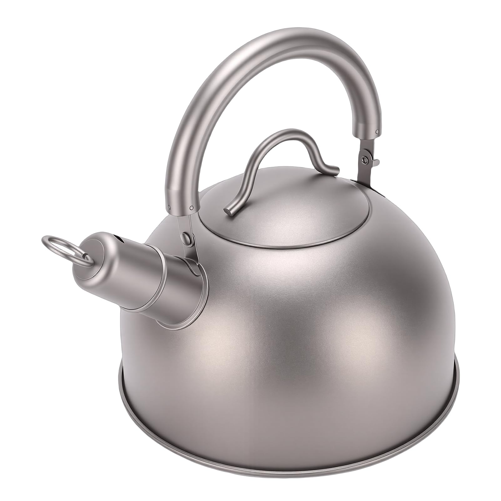 Pssopp Hervidor de Camping de 1,2 L, Teteras de café y té, Agua Hirviendo, Fuego Abierto, café y Tetera para Cocinar Al Aire Libre, Uso de Fogata con Mochila, Hervidor de Camping de 1,2 L, Fogata