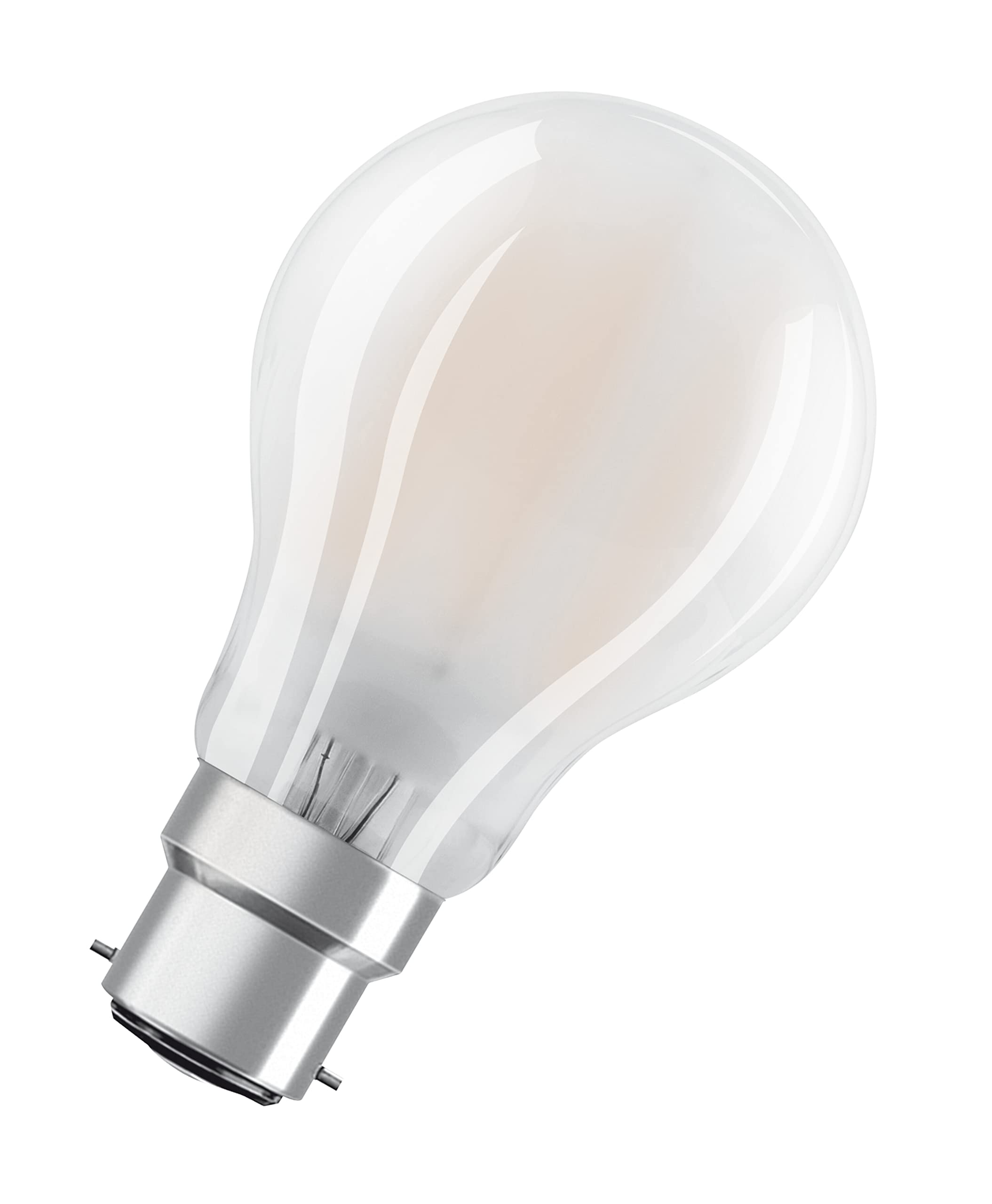 OSRAM Superstar dimmable LED lamp with Extra high Colour Rendering (CRI90), B22d-base Frosted Glass,Cold White (4000K), 1521 Lumen, 100W-replacement, dimmable, 1-Pack