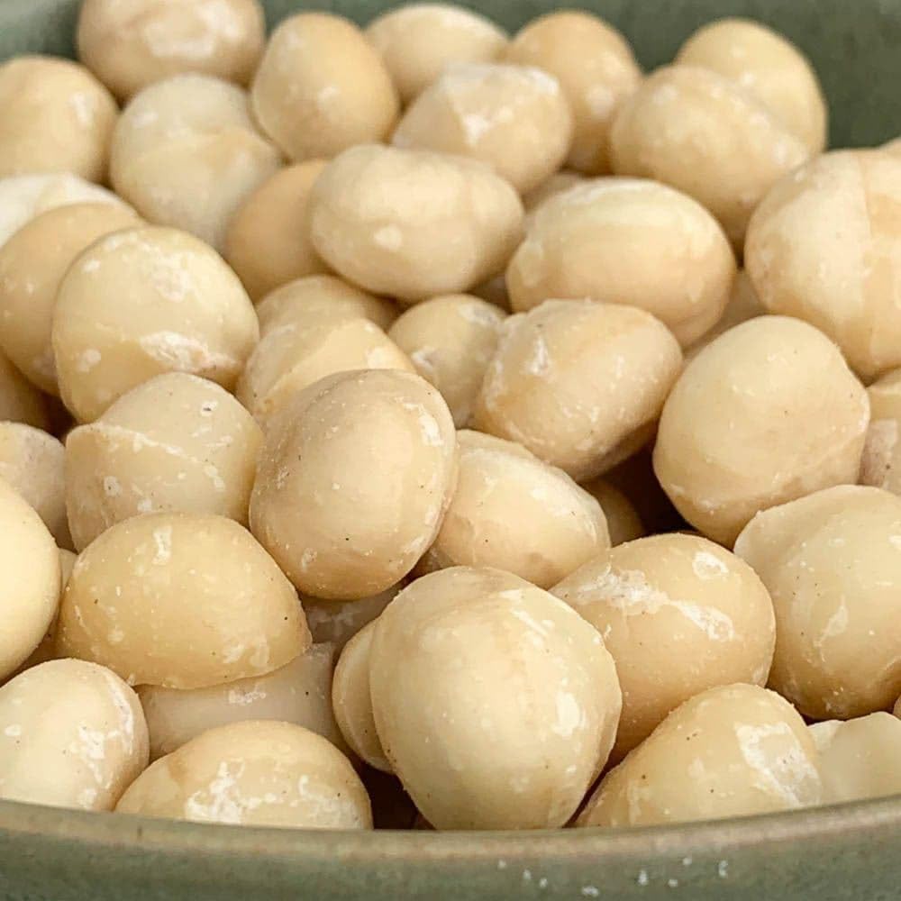 NULTHY 1kg - Nueces de Macadamia BIO, Nueces Naturales, Cultivo Ecológico, Snack Gourmet Vegano
