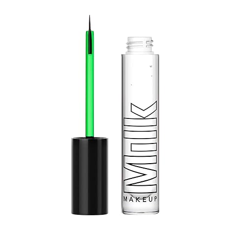 Milk Makeup KUSH Lash + Brow Serum Eyelash + Eyebrow Boosting Serum w/Peptide-Powered Formula for Longer, Fuller-Looking Lashes + Brows Clean, Vegan + Ophthalmologist Tested 0.12oz