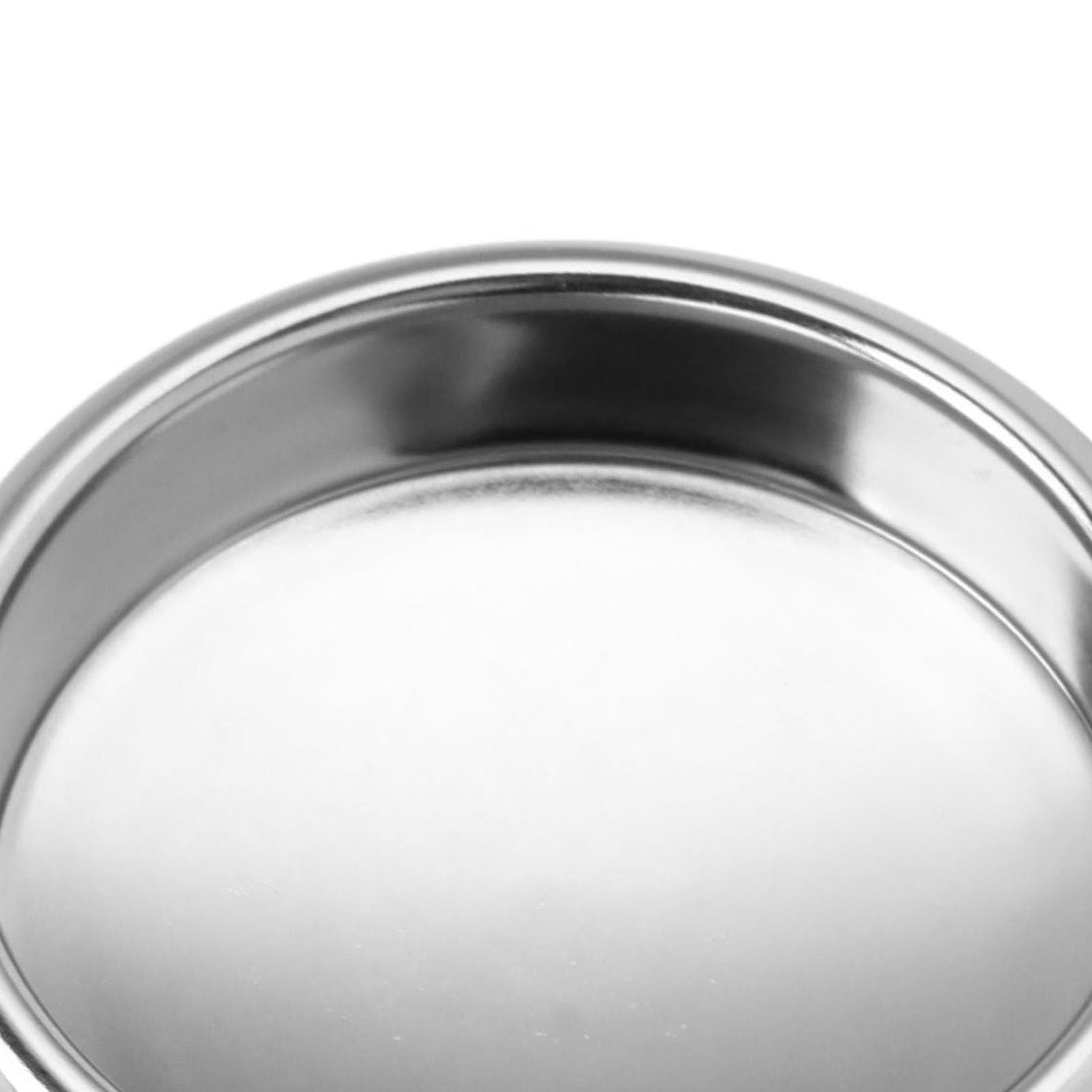 Backflush filtr niewidomy 58 mm, ze stali nierdzewnej, do ekspresu do espresso, do półautomatycznego ekspresu do kawy, 60 x 17 x 58 mm