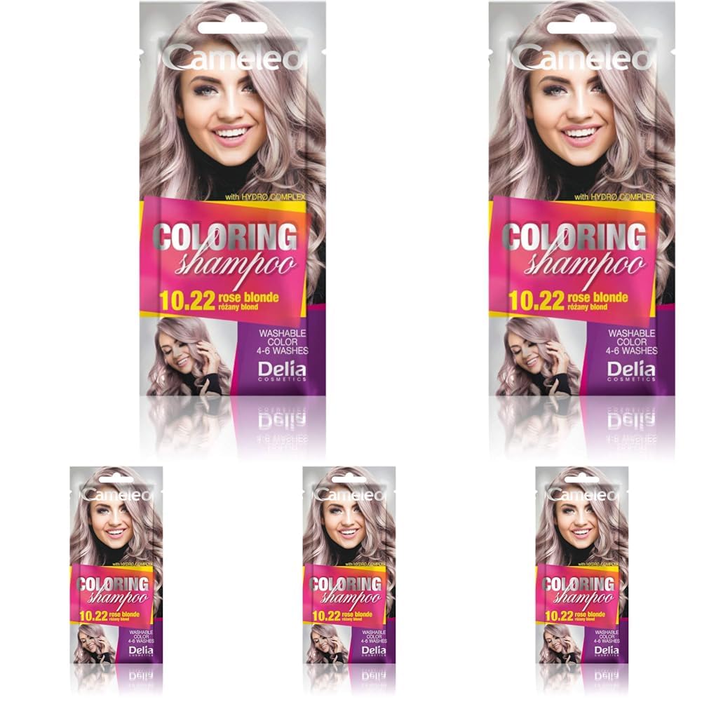 Shampooing teinté blond rose pour réparer les reflets ternes sans abîmer - 9