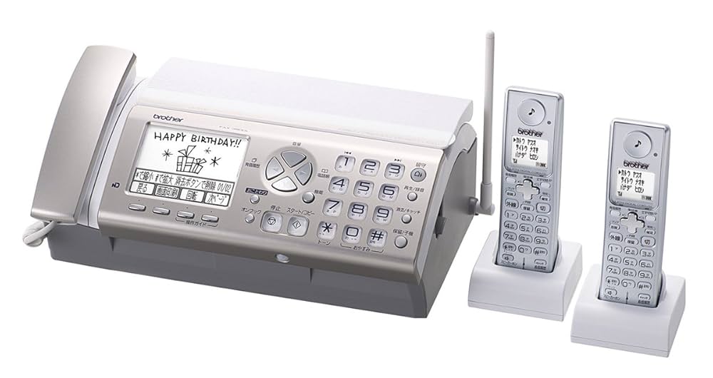 Amazon.co.jp: ブラザー 普通紙ファクス FAX-380DW デジタル
