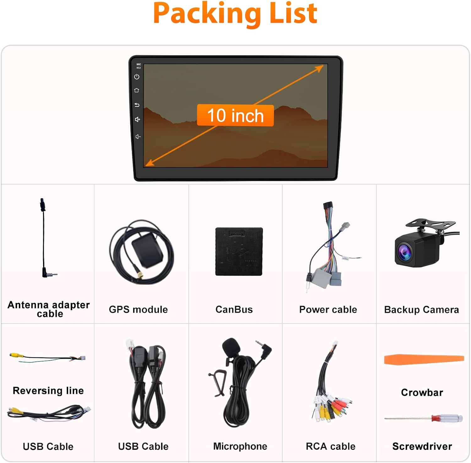 AWESAFE 8Core 64GB Car Stereo Radio Upgrade for Jeep Wrangler JK 2007-2018 Grand Cherokee Dodge Ram 1500 2500 2009-2012 with CarPlay Android Auto