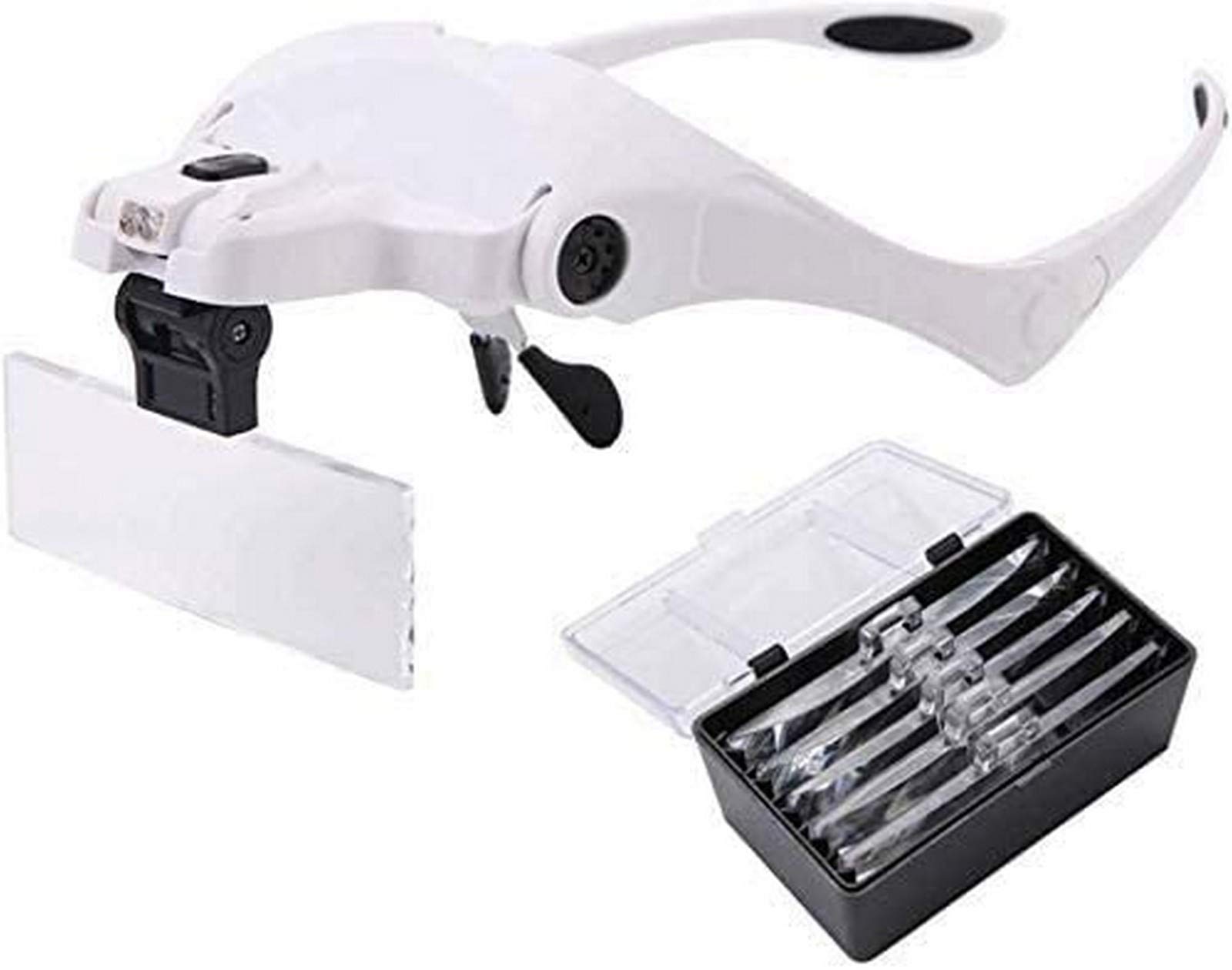 Amazon.co.jp: ルーペルーペ 5種類のヘッドマウントルーペ用拡大レンズ