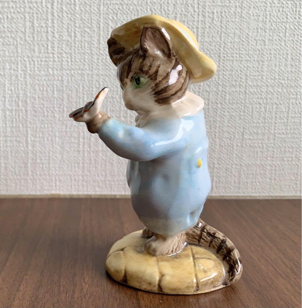 こねこのトムとちょうちょ フィギュリン ピーターラビット 置物 Amazon.co.jp: こねこのトムとちょうちょ フィギュリン ピーター
