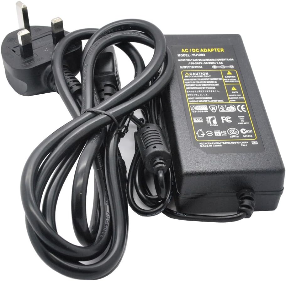 MyVolts 12V Power Supply Adaptor Compatible With Humax HDR-1100S Freeview Box - UK Plug - View #5