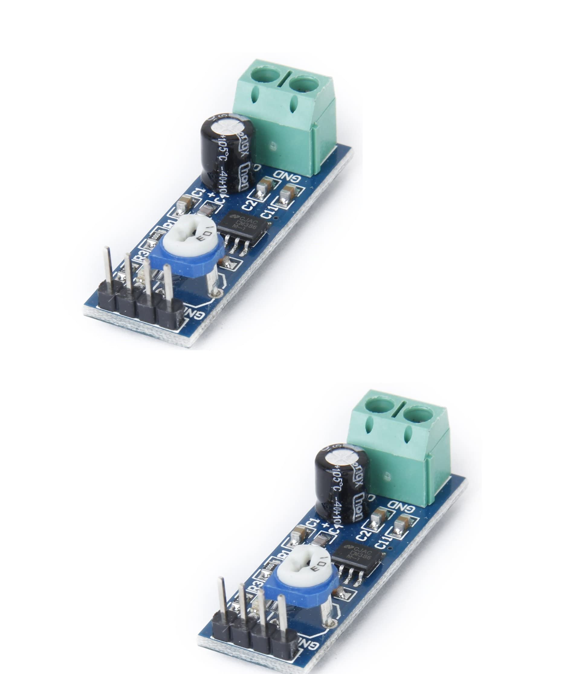 xcluma Lm386 Audio Amplifier 200 Times 5V-12V Input 10K Adjustable Resist (Pack of 2) (B09TJMVKZ4) Amazon Price History, Amazon Price Tracker