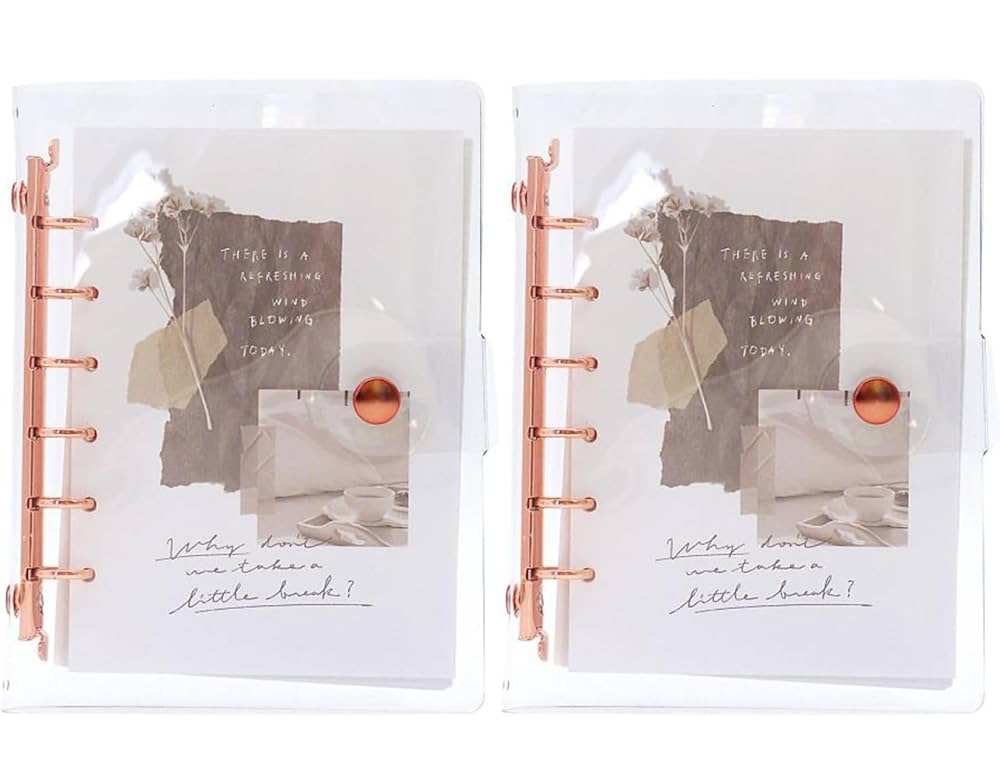 Amazon.co.jp: Bine/バイン MIND WAVE A6 クリアバインダー 手帳