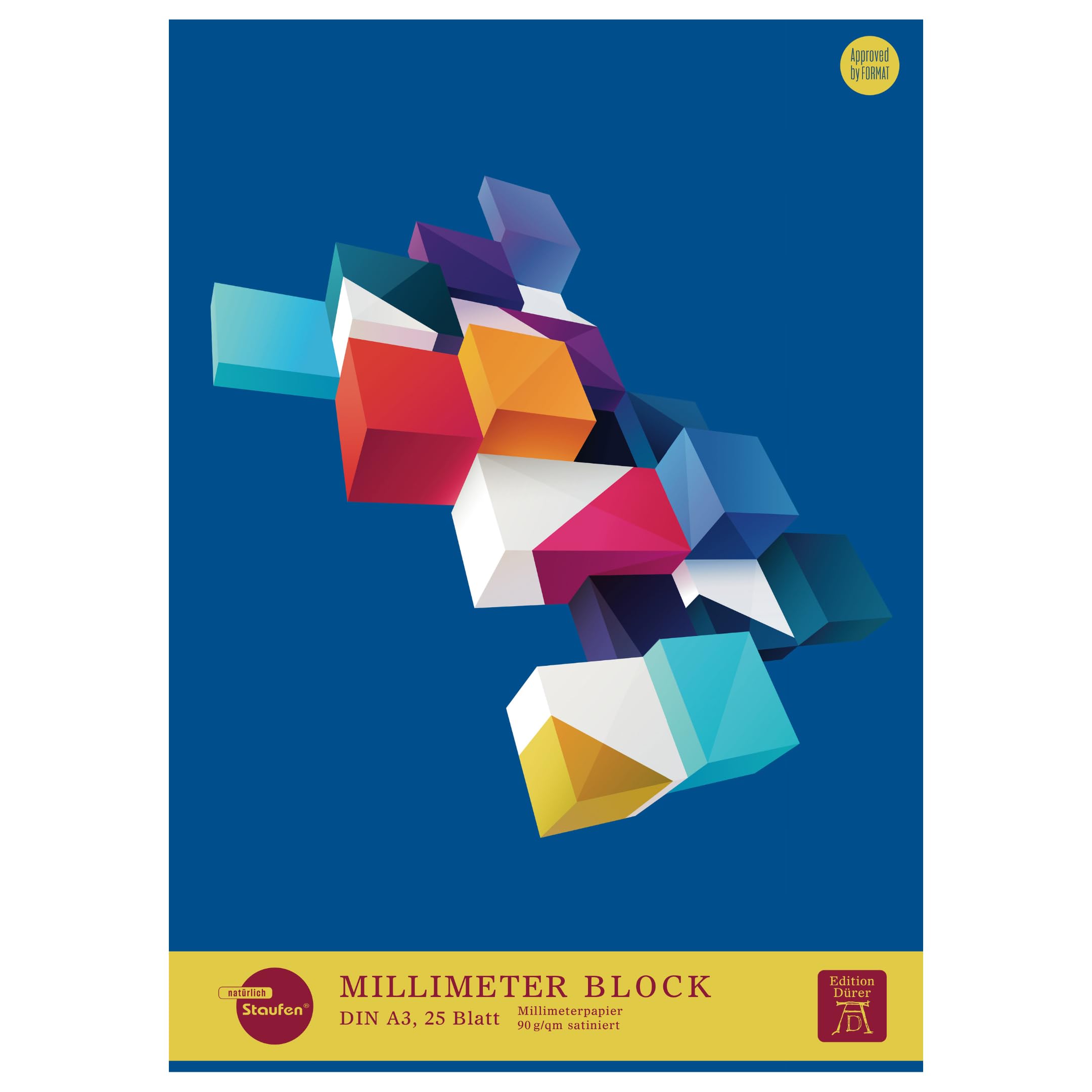 Staufen Dürer Architect Pad DIN A3 25 Sheets 90 g/m² Pack of 2