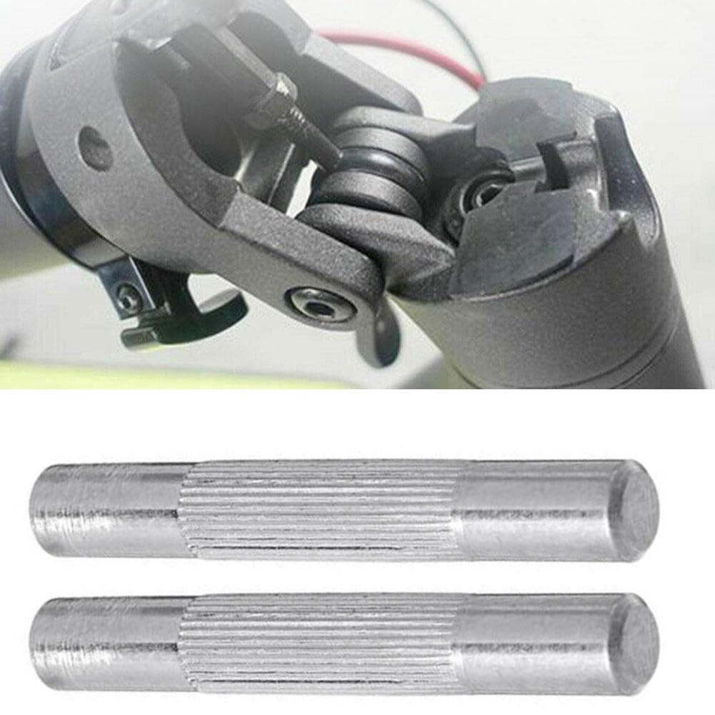 Pasador de bloqueo plegable de acero reforzado Xiaomi M365 1S Pro Pro 2 36x5 mm plateado paquete 2