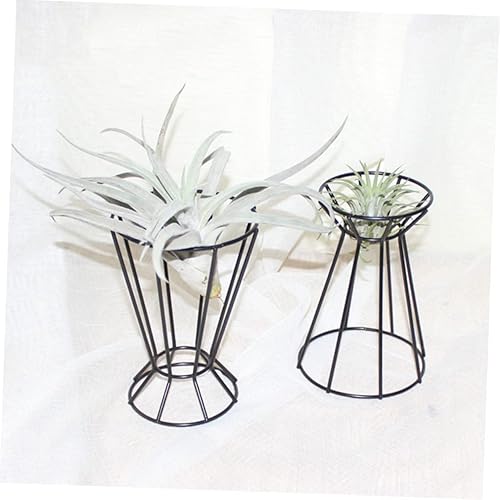Miniatura 8 de MERRYHAPY Soporte para plantas de aire, maceta para plantas de interior, macetas de interior para plantas de interior Tillandsia Airplant Container