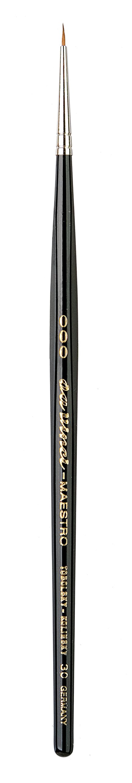 da Vinci Watercolor Series 30 Maestro Paint Brush, Round Kolinsky Red Sable, Size 3/0 (30-3/0) …