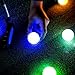 ILYSPORT LED Light up Golf Balls, Glow in The Dark Night Glow Golf Balls (Mixed 3 Colors)