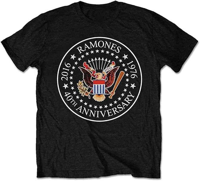 Amazon Ramones ラモーンズ プリント 音楽 Tシャツ メンズ レディース 夏服 コットン 丸首 通気 快適 綿 人気 おしゃれ 男女兼用 大きいサイズ 通気性 ファッション 半袖 無地 スポーツ 柔らかい ブラック Tシャツ カットソー 通販