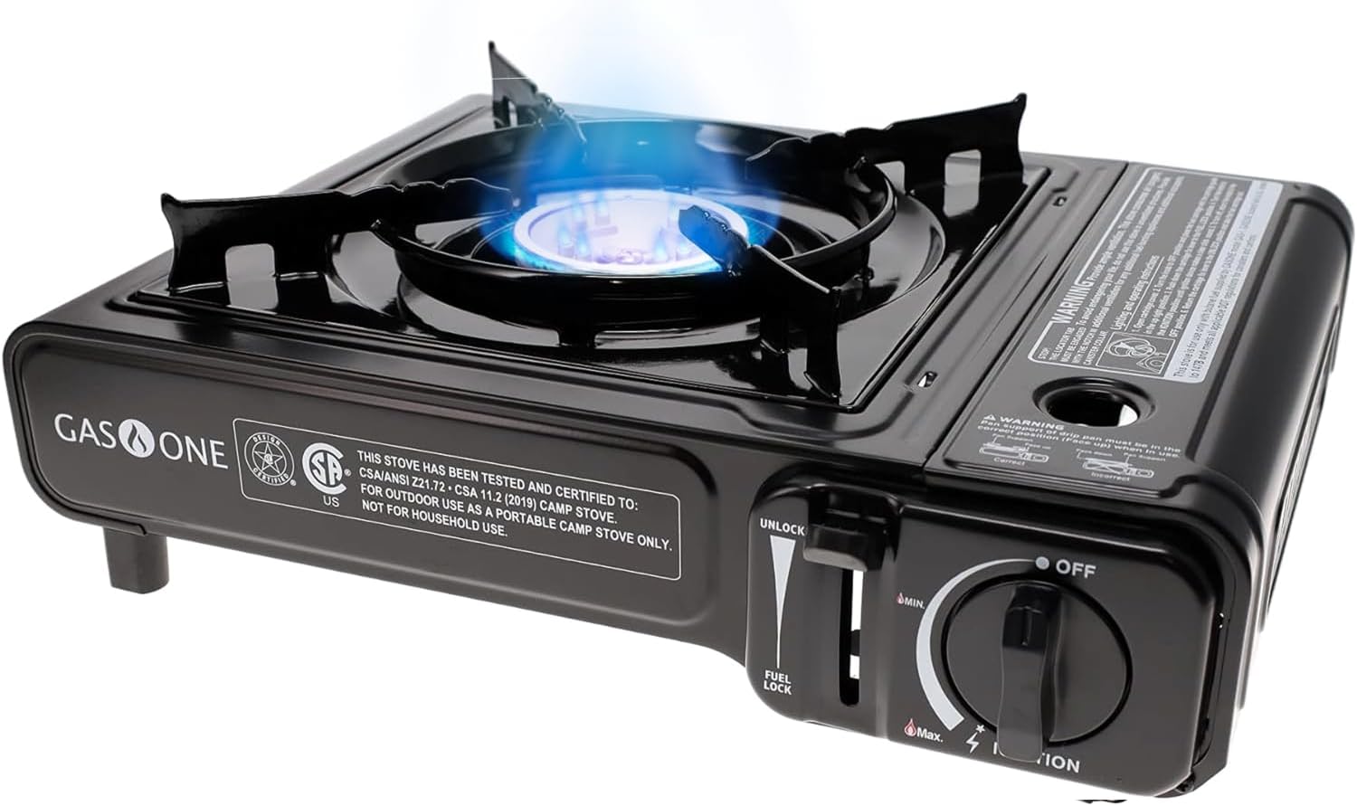 9,000 BTU Portable Butane Camp Stove