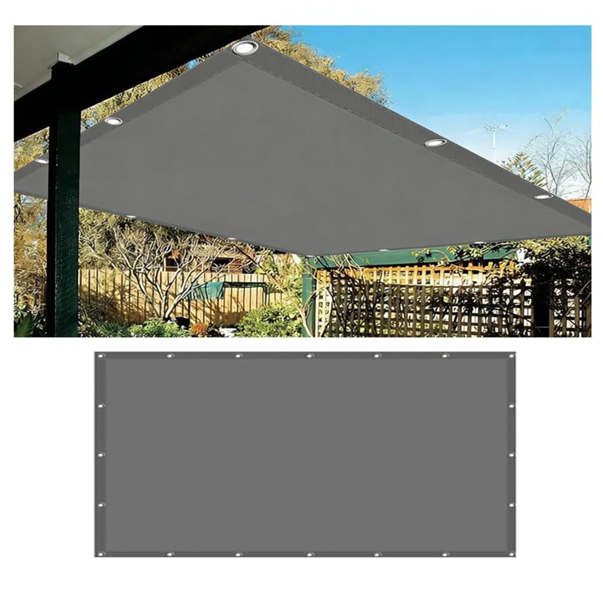 Filet ombrage exterieur anti-UV pour store pergola robuste