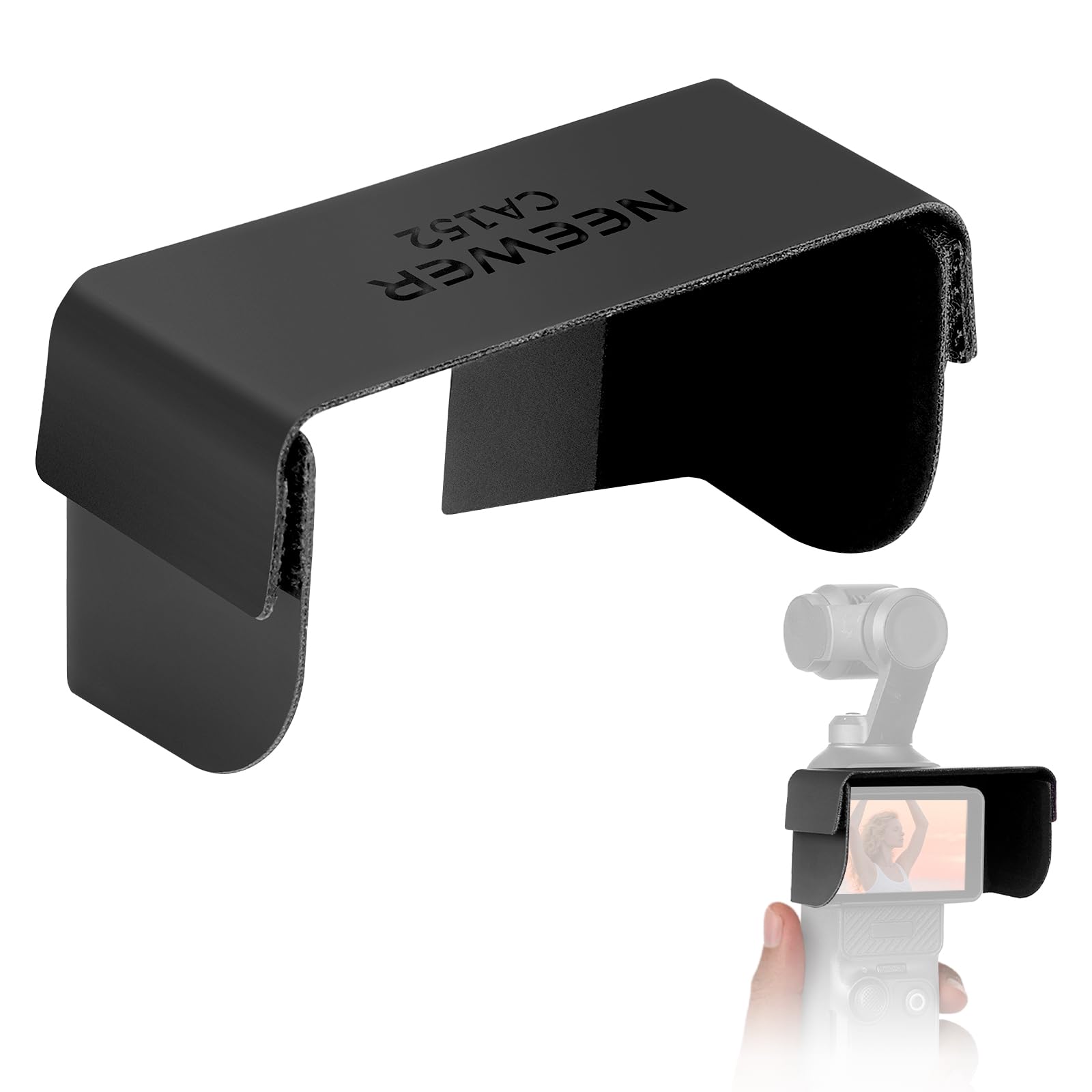 NEEWER Basics Sunshade Cover Compatible with DJI OMSO Pocket 3, Pocket 3 Creator Combo Accessories...