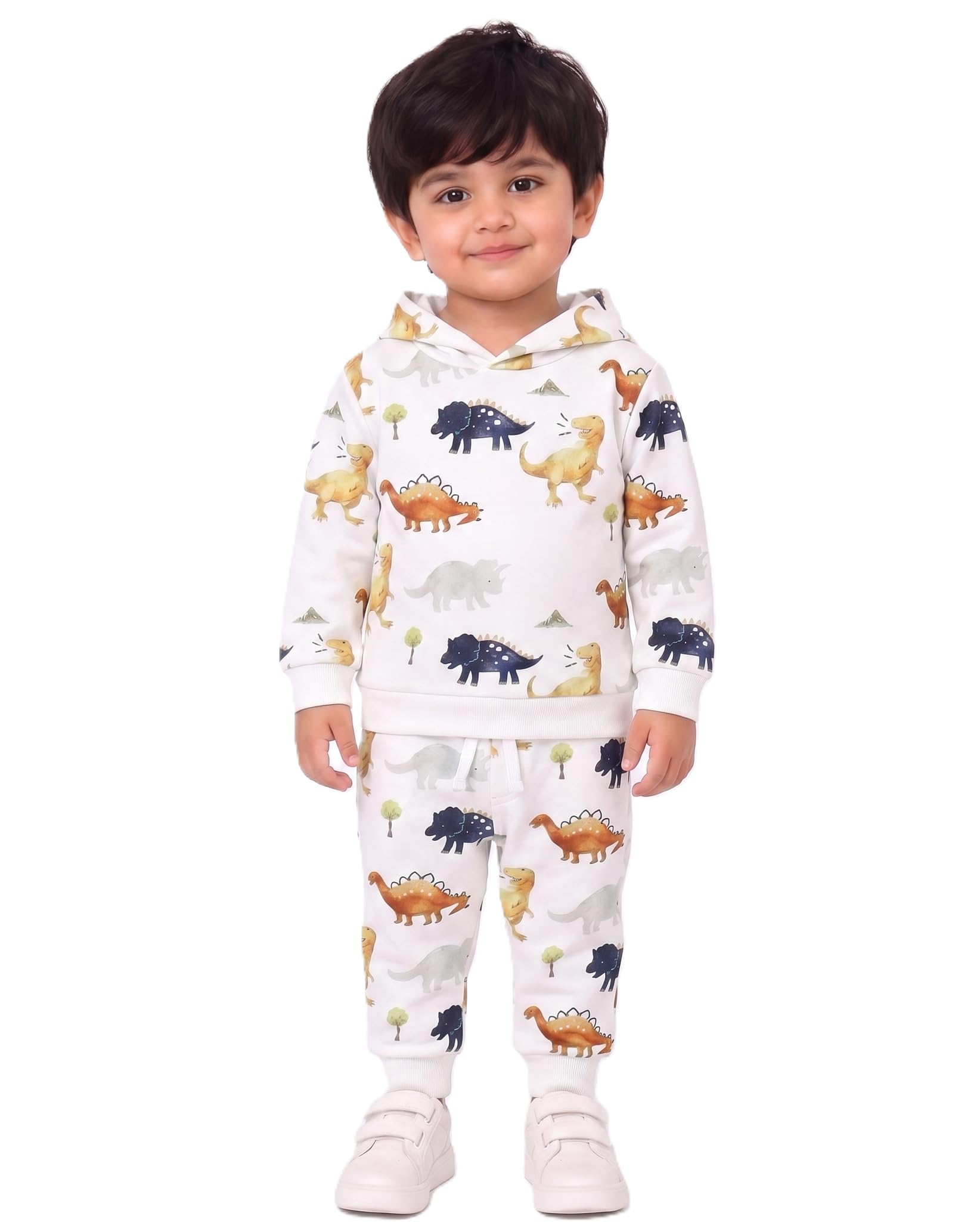 Krishn Cotton Sweatshirt and Pant Set | Kids Printed Dress-picture-16