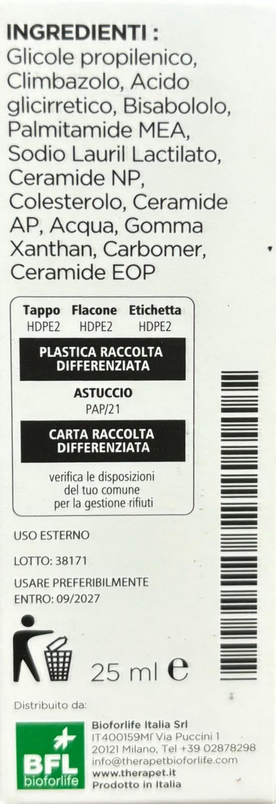 BIOFORLIFE ITALIA Srl THERAMICOTIC Gocce Auricolari 25ml