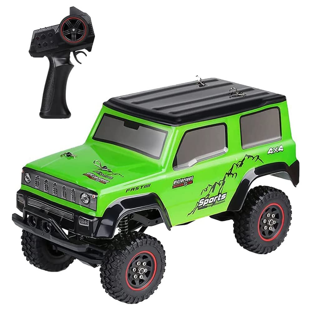 1:18 Skala 4wd Szybka Ciężarówka Monster Rc Off-road, All-terrain Pilot Control, 2,4 Ghz Dla Dorosłych (Blue)