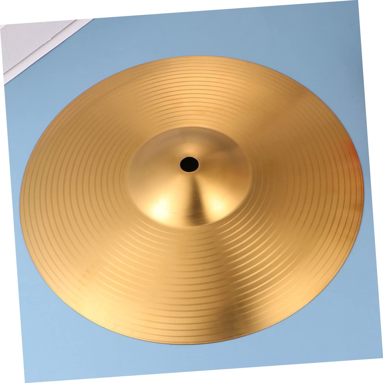 SAFIGLE 1pc Jazz Drum Cymbal Set Alloy Brass Hi-hat Part Easy Install Drum Accessory for Kit