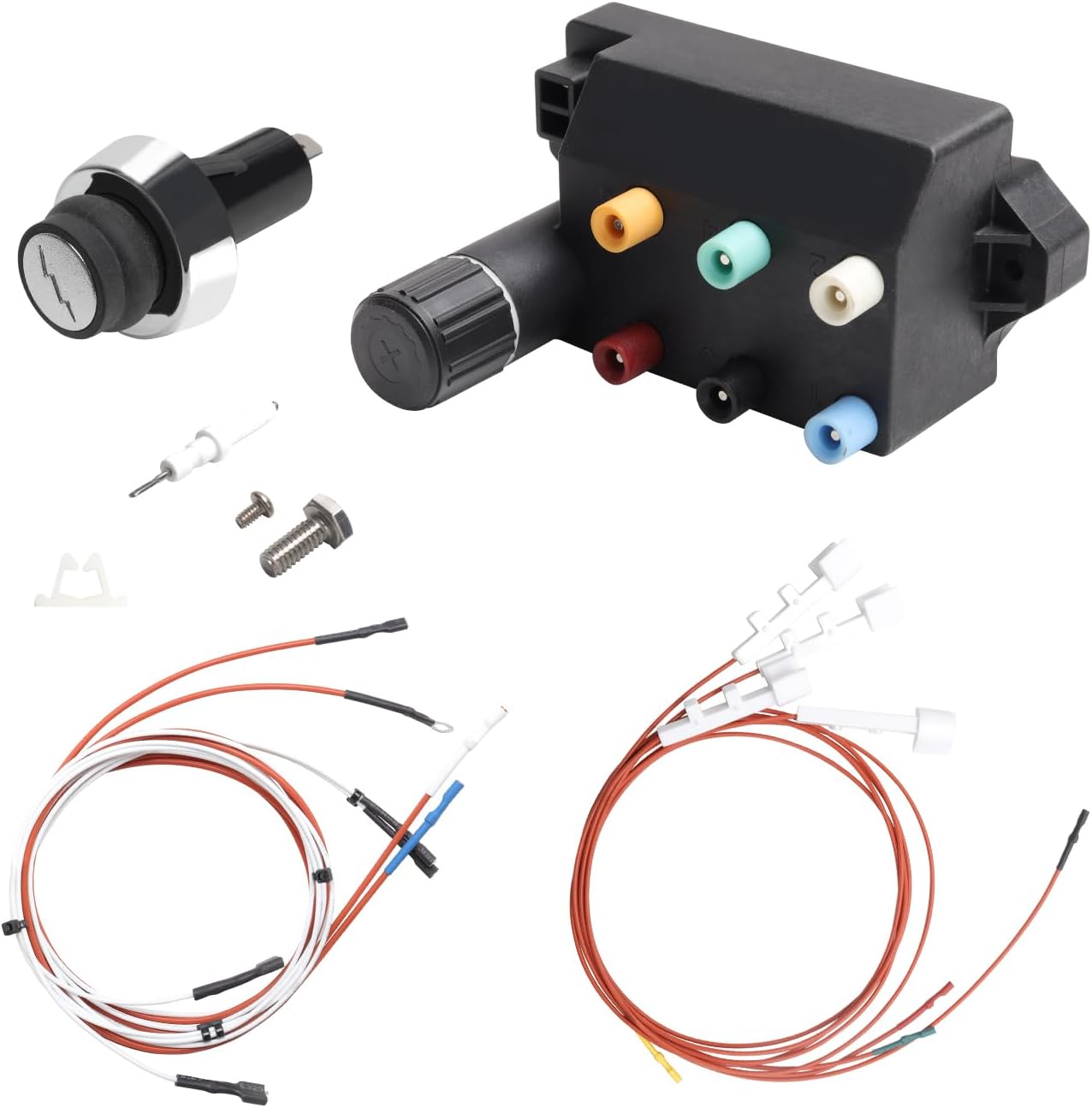 SafBbcue 67532 Grill Igniter Button Kit Replacement for