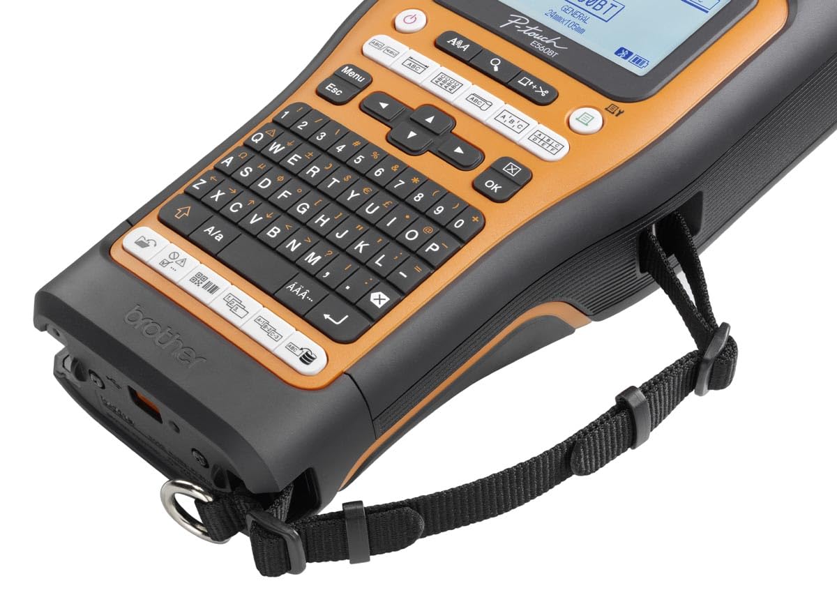 PT-E560BTVP - Etiquetadora Profesional con Bluetooth, USB y aplicación para teléfonos Inteligentes Integrados