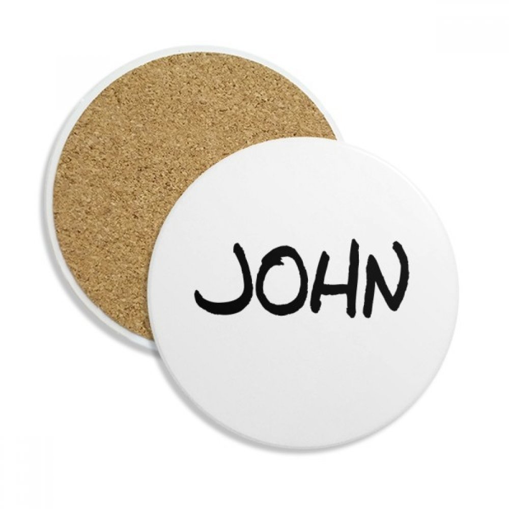 Coaster en céramique John sous-verre absorbant multicolor pour tasse et verre