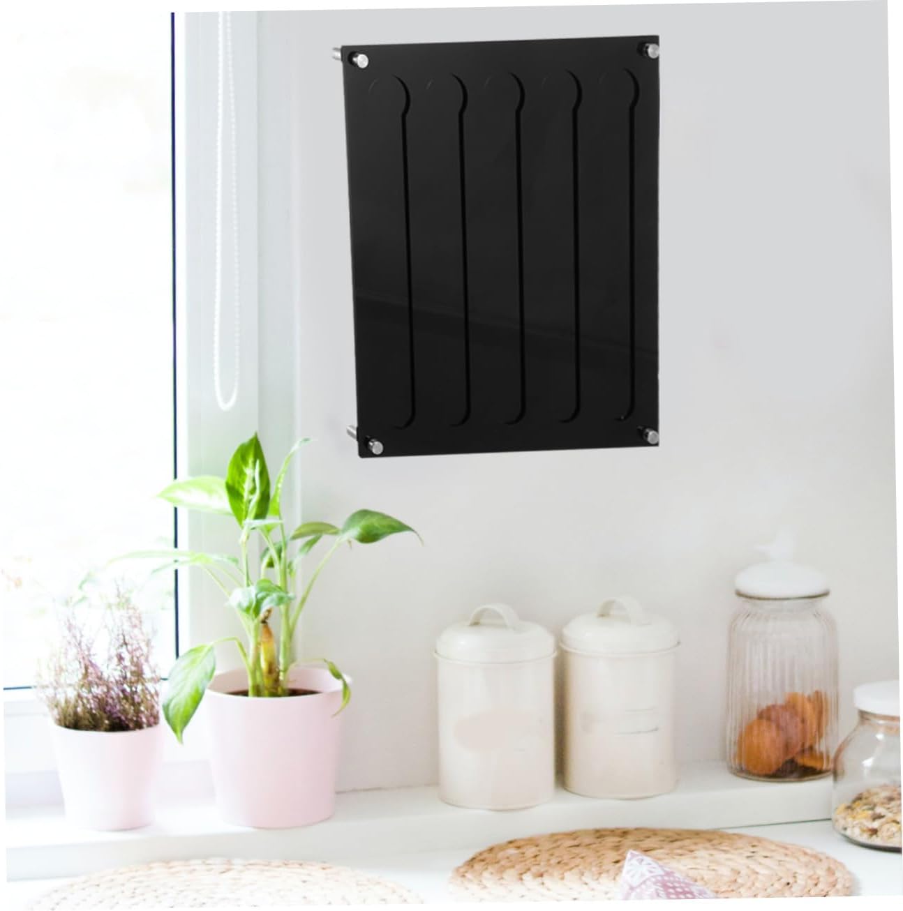 SHOWERORO Acrylic Coffee Capsule Holder Wall Mount Pod Storage Rack Pod Organizer